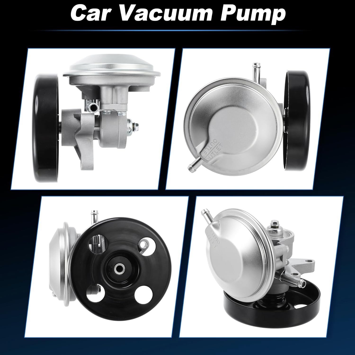 Brake Vacuum Pump for Isuzu NPR V8 TBI (L05) 1995 Engine Vacuum Pump for Isuzu NPR GAS V8 (LQ4) 2004-2007 904862/8972410351/97241035