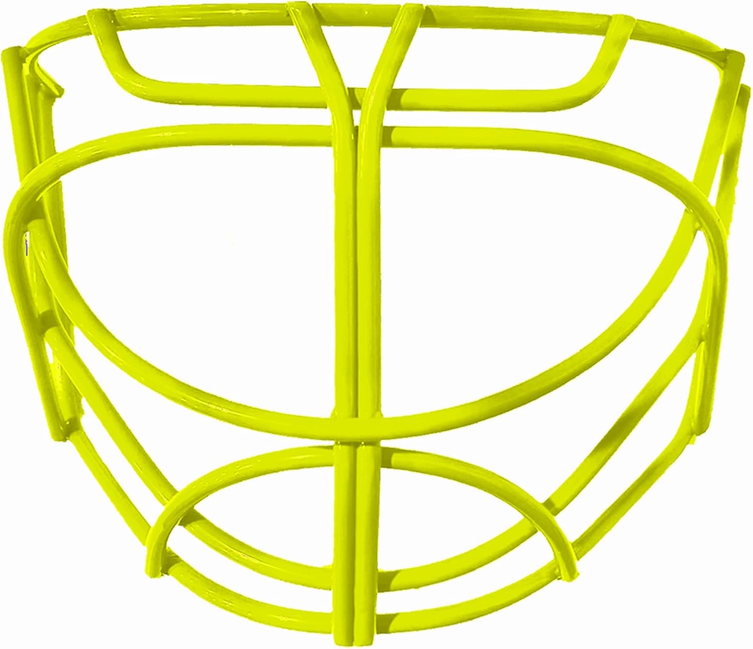 MX10 PRO Cat Eye Ice Hockey Goalie Cage (Non-Certified) (Yellow)