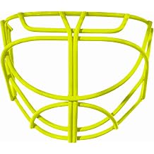 MX10 PRO Cat Eye Ice Hockey Goalie Cage Non-Certified Yellow
