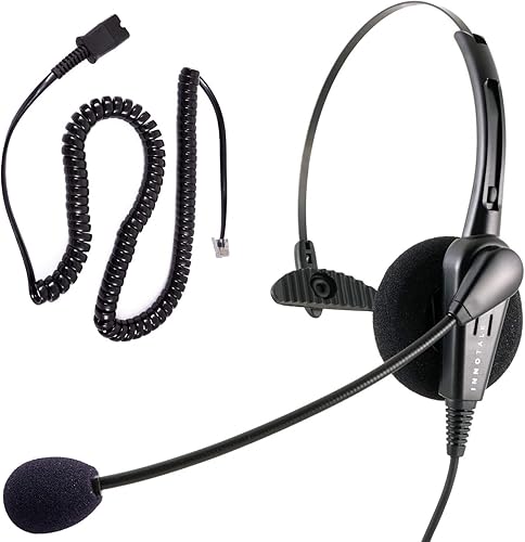 Auriculares de teléfono para Cisco 8811 8841 8851 8861 8861 8865 8941 8945 8961 y más - Centro de llamadas Cancelar ruido micrófono oficina