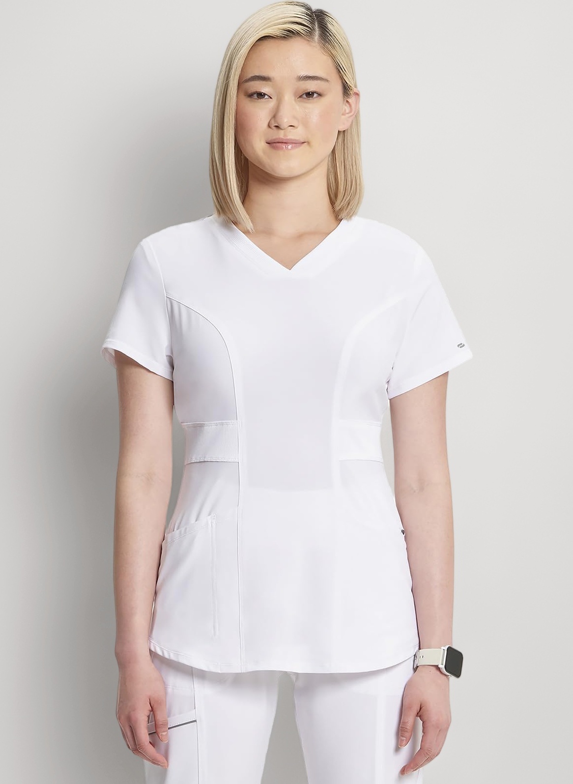 Infinity Cherokee V-Neck Women's Nurse Scrub Top, 4-Way Stretch, Superior Performance and Comfort CK623A