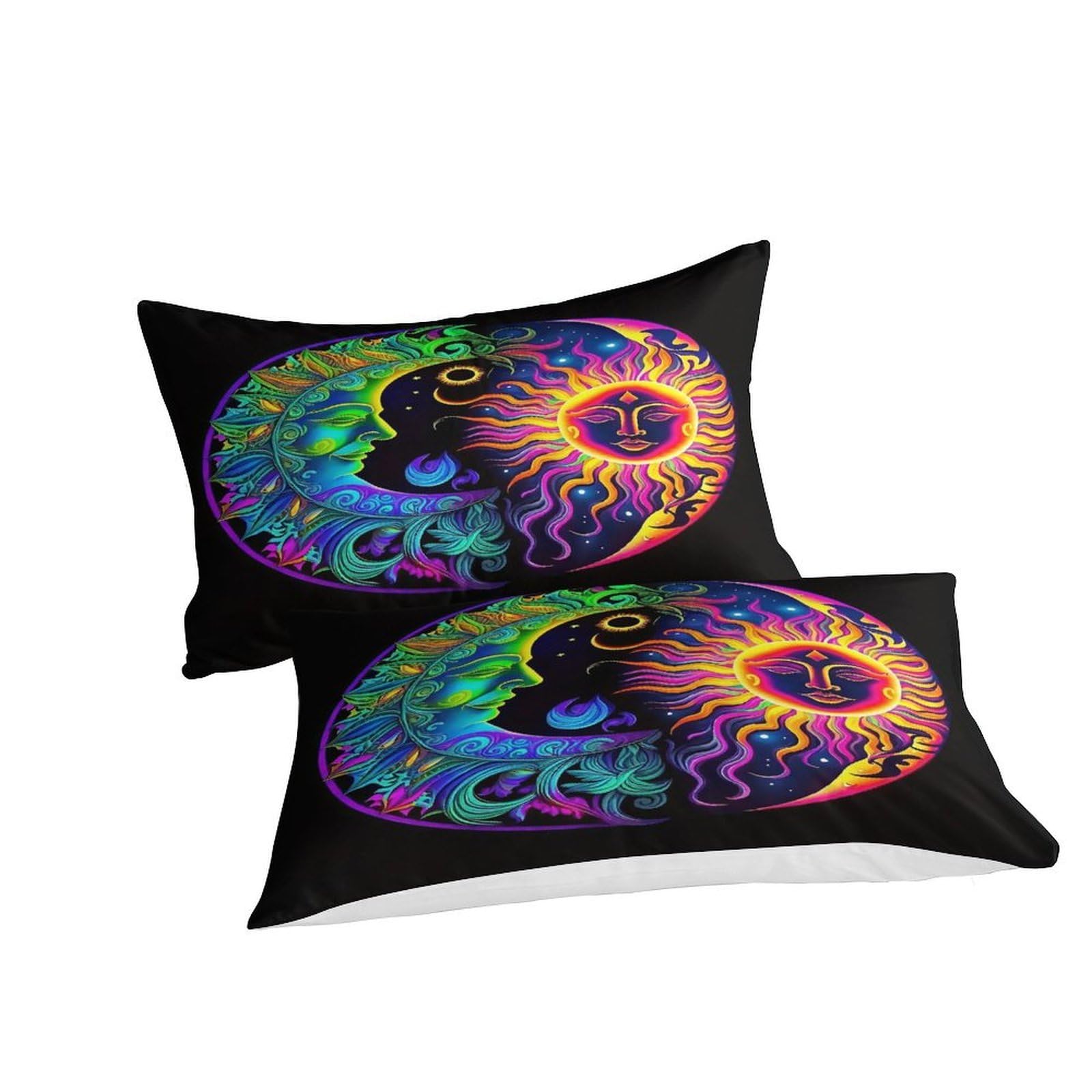 Parure de lit Tai Chi motif Sun and Lune pour relooker une chambre d'ado ou d'enfant