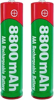 Aa Rechargeable Battery Rechargeable Battery Rechargeable Battery 1 5V AAA Rechargeable Battery 8800Mah Alkaline Rechargeable Battery 1 5V 2Pcs
