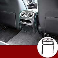 Vista 1 de YIWANG ABS para Mercedes Benz Clase C W205 2019 2020 Fila trasera de automóvil Aire acondicionado Ventilación Marcos Accesorios