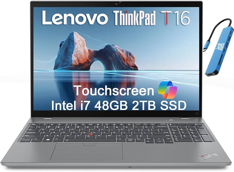 Amazon.com: Lenovo ThinkPad T16 Business Laptop (16