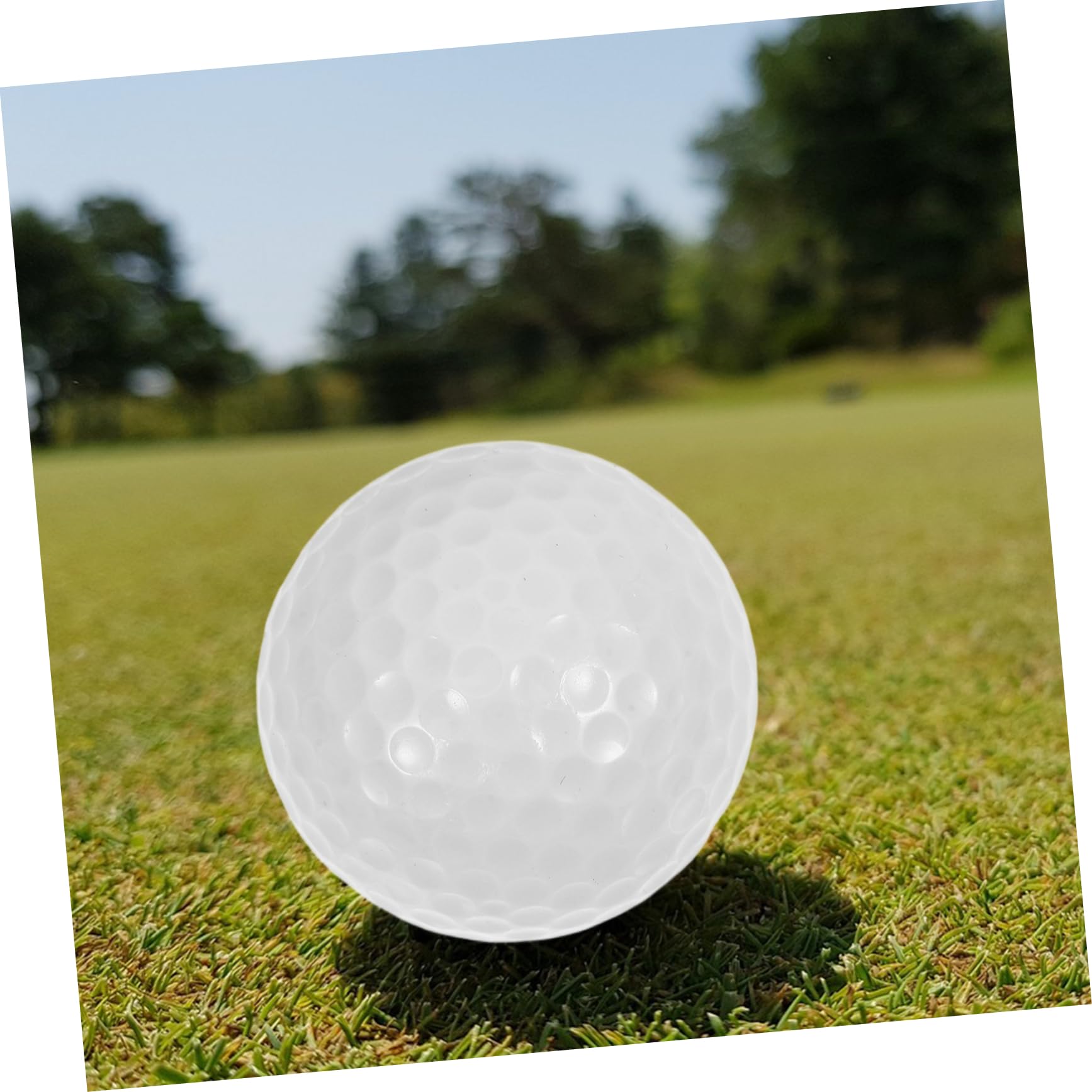 10 Piezas Bolas de Golf de Práctica Interiores de Entrenamiento Ligeras y Duraderas Accesorio para Putting y Control Color para Fácil Visibilidad