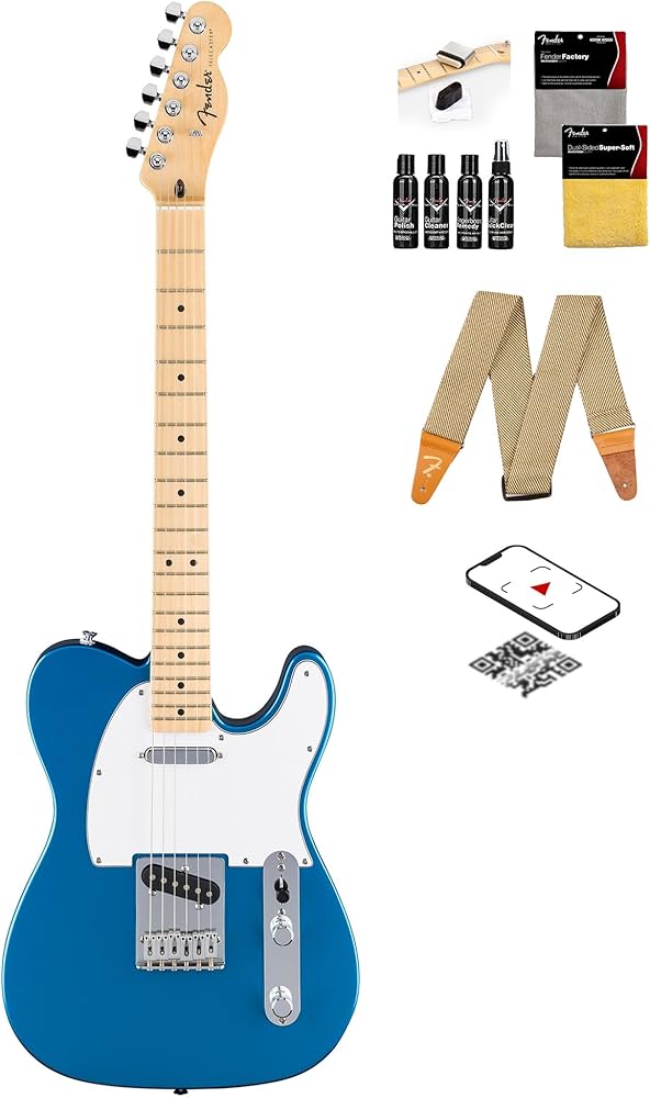 Amazon.com: Fender Standard Telecaster - Aqua Marine Metallic