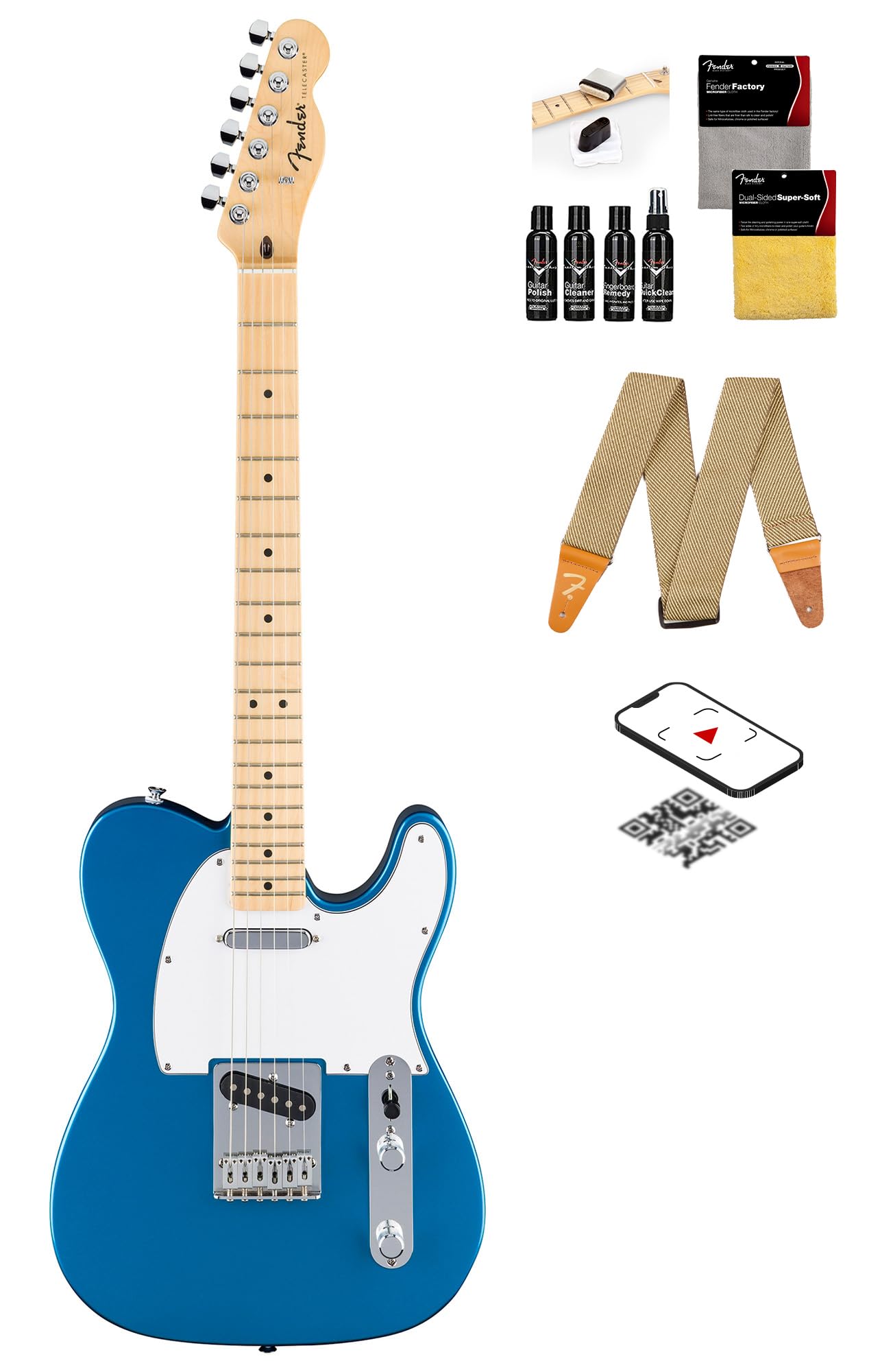 Amazon.com: Fender Standard Telecaster - Aqua Marine Metallic