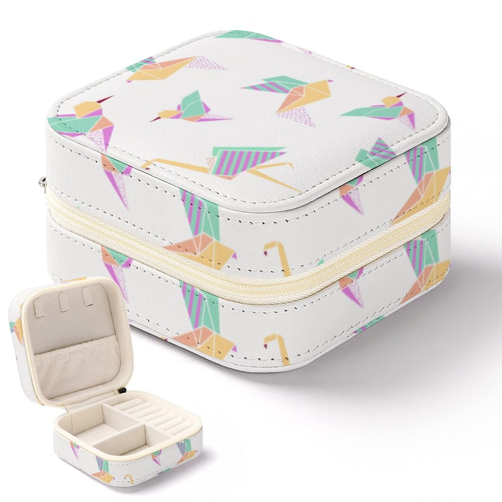 Amazon｜ジュエリーボックス 折り紙の鶴と鳥 ジュエリー収納