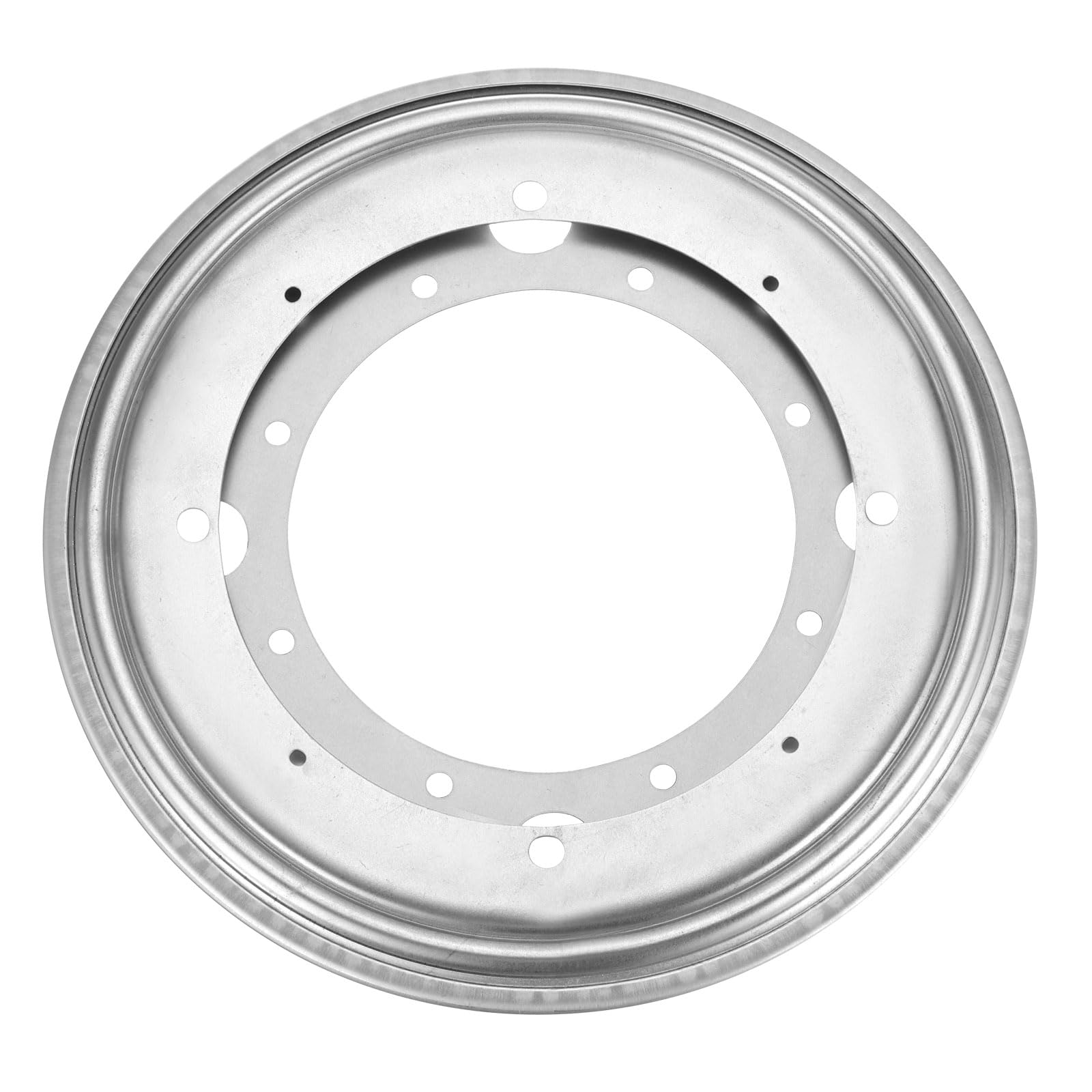 Muiltvoe 5.5 Inch Rotating Bearing Plate, Swivel Plate Stand Lazy Susan Hardware Round Turntable Base Tray for Table Serving Tray Revolving Shelve, Silver