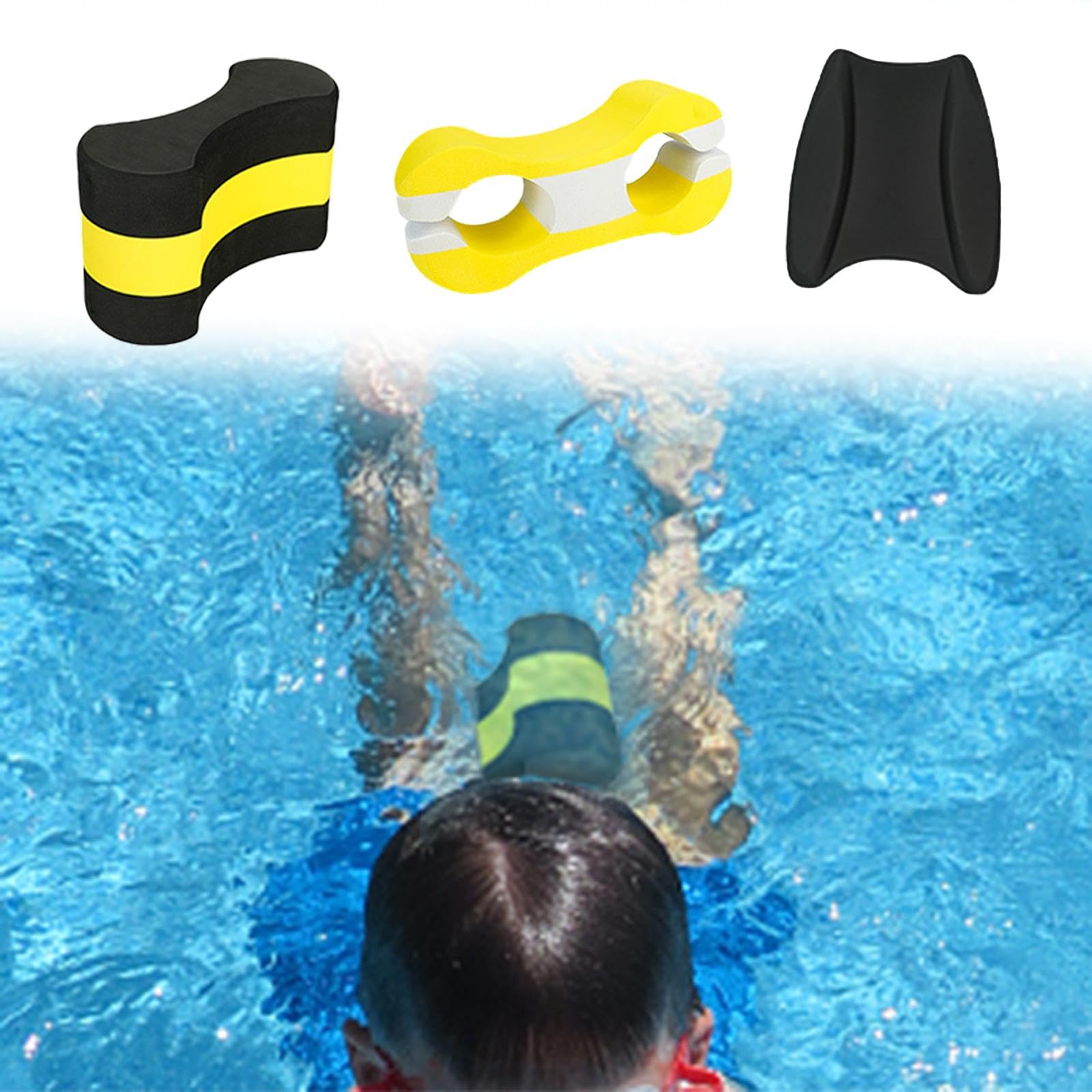 Pull Buoy Leg Float Set, Schwimmtrainer, Kickboard Schwimmtrainer Hilfe für Wassersport
