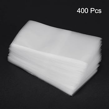 Produktbild von 400 Stück PVC Schrumpfschläuche Perforiert, 98x30mm, Für Flaschen Mit 56-57mm Durchmesser – Klar, Wasserdicht & Professionell