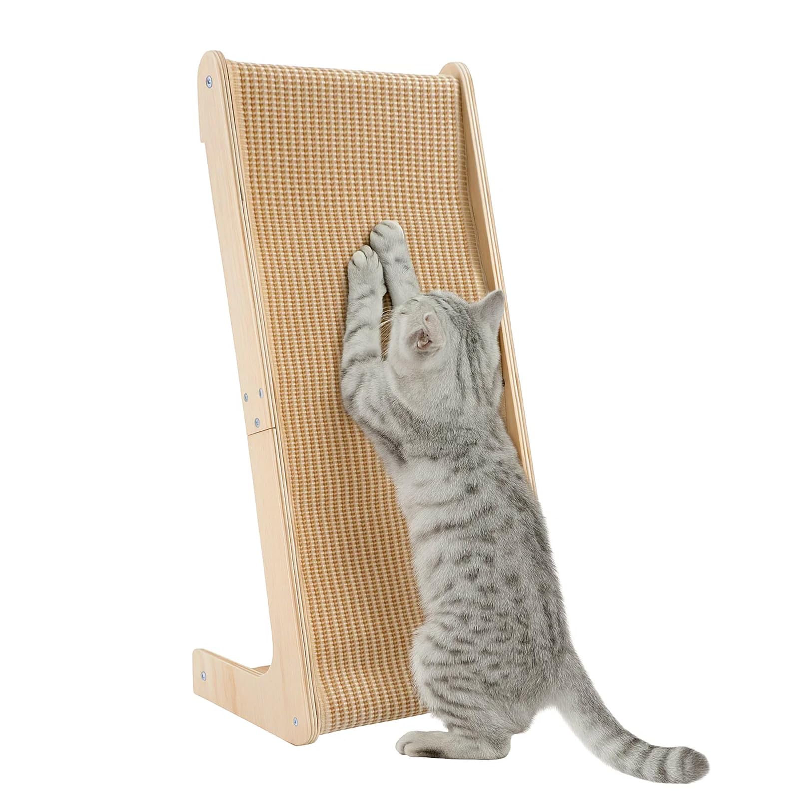 LN COZY CORNER Large Sisal Cat Scratcher Board Dual Use Cat Scratching Pad for Cats