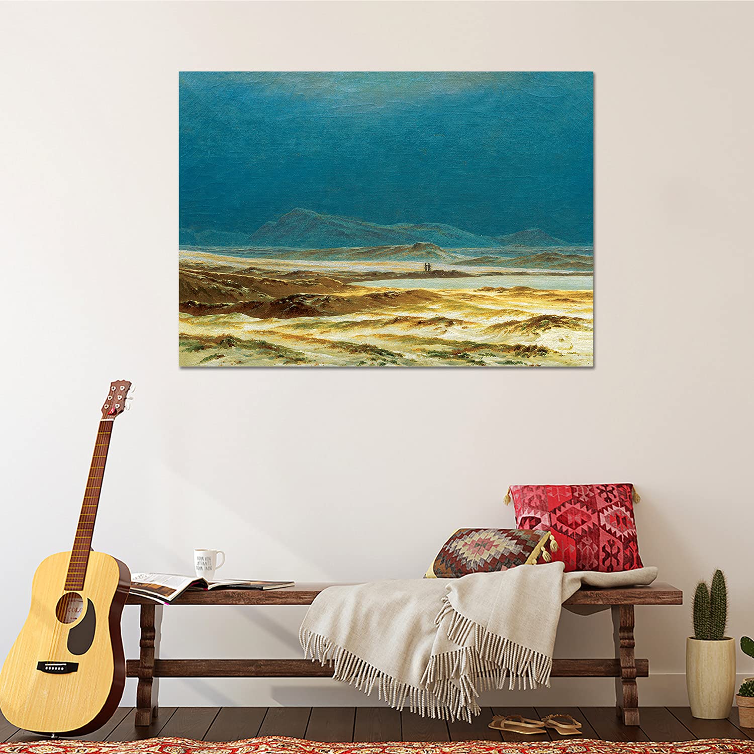 Gemälde 'Nordische Harmonie' Auf Acrylglas 140x80 Cm – Moderne Wanddekoration Zum Aufhängen
