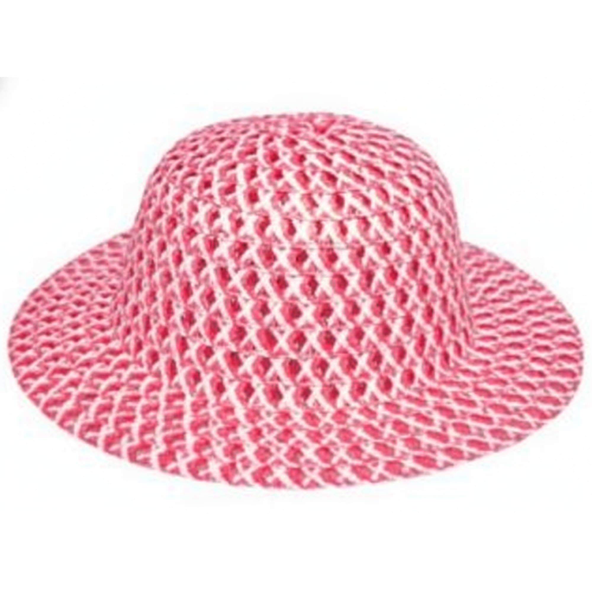 Concept4u Pink Bonnet Hat Easter Hat Kids - Pink Easter Bonnet Hat Kids Perfect For Easters Bonnet Parade & School Competitions - Easy To Decoration - 18Cm Approx Size