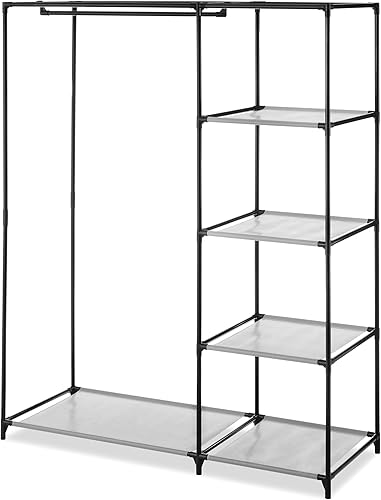 Miniatura 5 de Whitmor Organizador de armario independiente industrial moderno 46.3"L X 17.5"W X 58.3"H,127 cmL x 50 cmW x 195 cmH,31.5"L X 19.5"W X 54.0"H,45.2