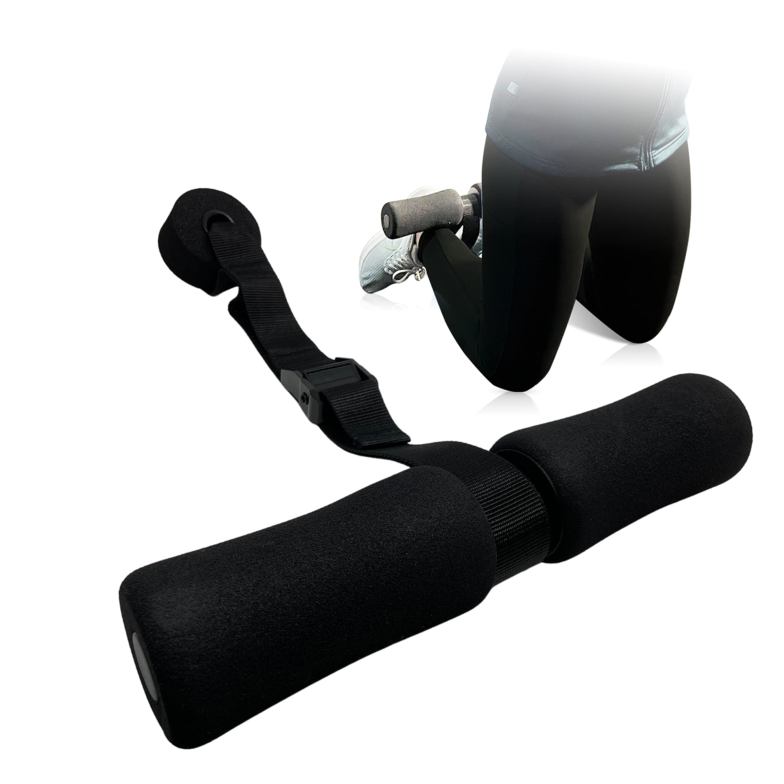 RPM Power Nordic Hamstring Curl Strap, Portable Sit Ups - Nordic Curl Strap for Sit-ups, Spanish Squats, Core Workouts, Adjustable Leg Training Machine