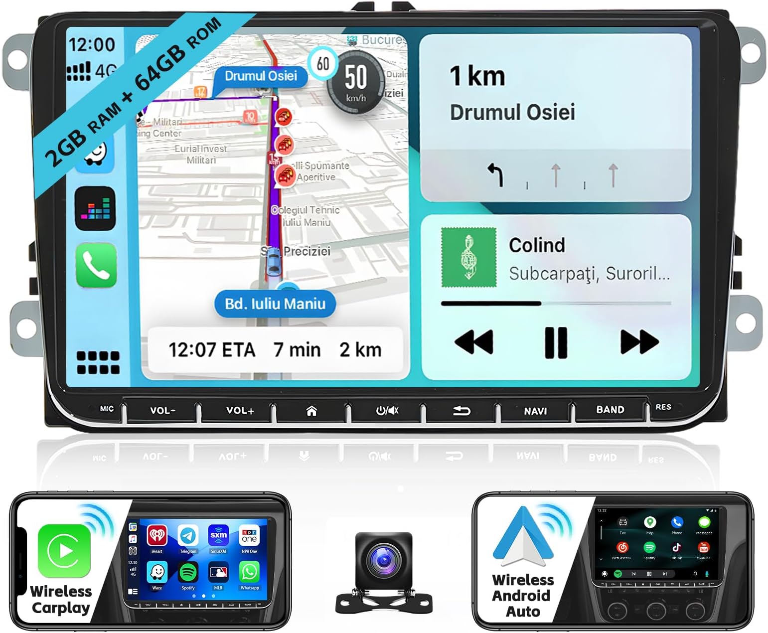 JOYX Android 10 Autoradio Passt für Hyundai IX35 Mit 2.5D