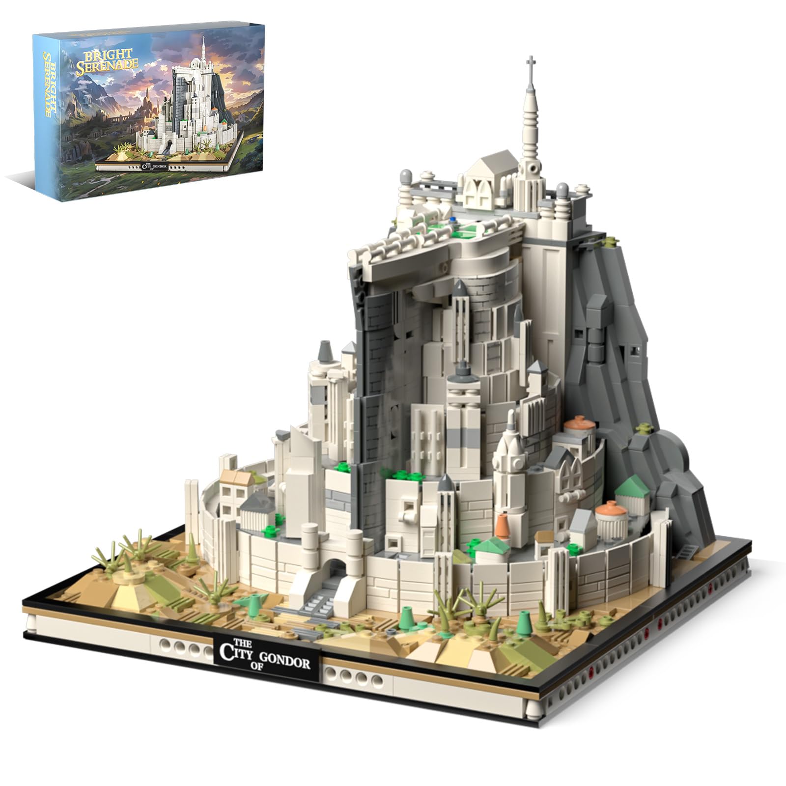 Amazon.co.jp: MOC Castle Architecture ミニビルディング