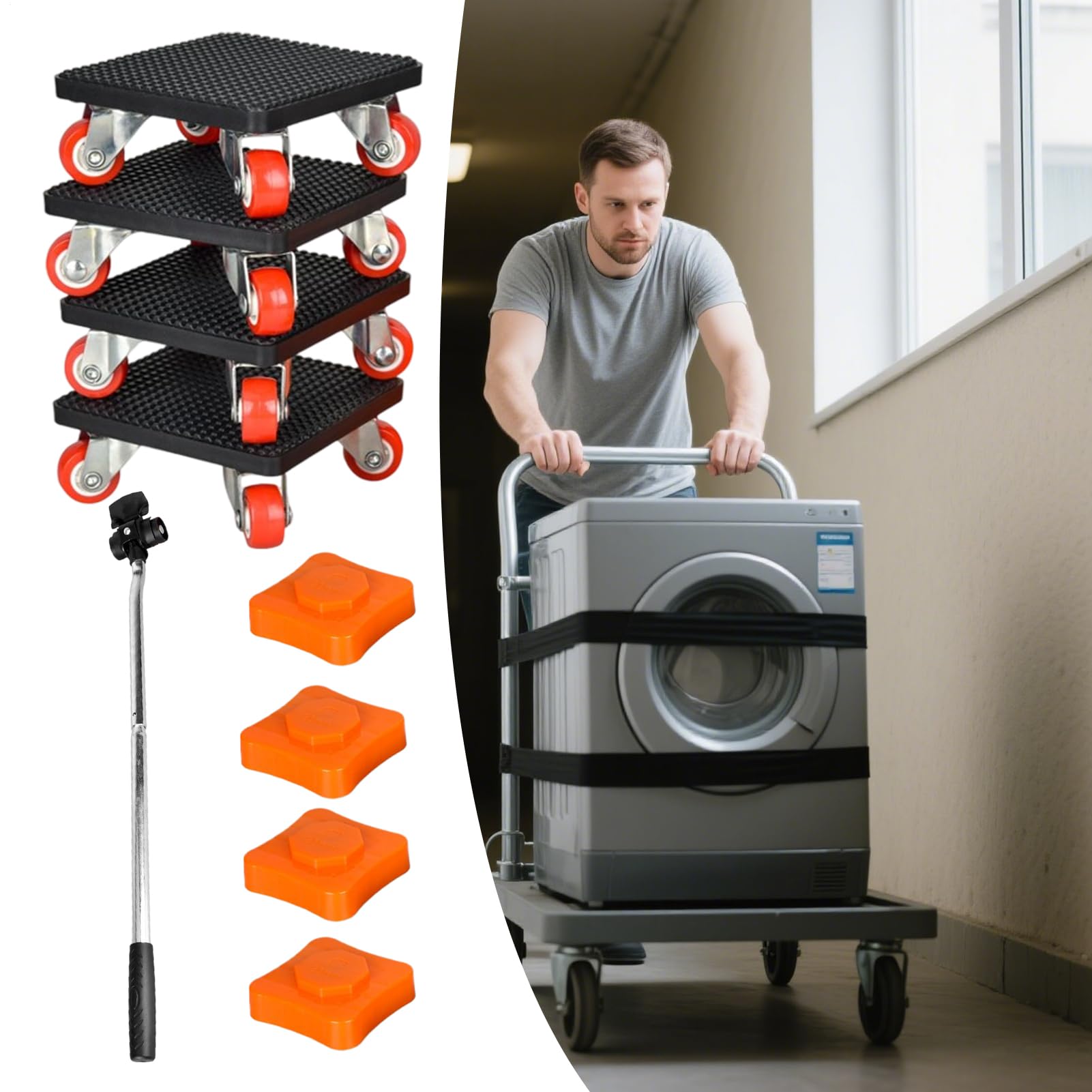 Podkładki Do Mebli Na Kółkach Wzmacniana Platforma Transportowa