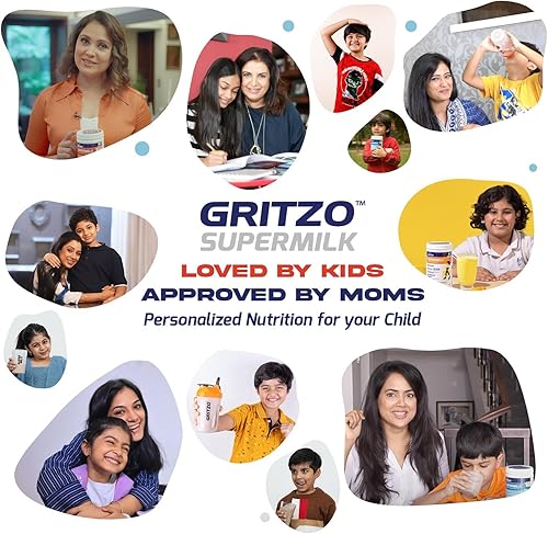 Miniatura 3 de SuperMilk Bebida de nutrición y salud para niños de 8 a 12 años, proteína en polvo para el crecimiento y deportes de los niños, alta proteína (0.35