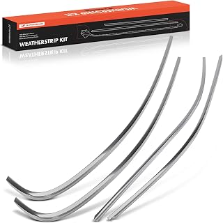 A-Premium Set of 4 Window Molding Trim Weather Stripping Kit