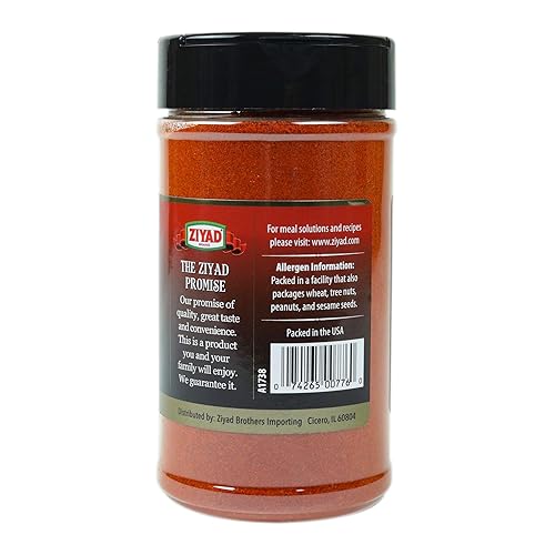 Vista 86 de Ziyad Shaker Premium Sumac - Mezcla de especias sabrosas, sin aditivos, sin conservantes, sin sal, sin MSG, 5.5 onzas