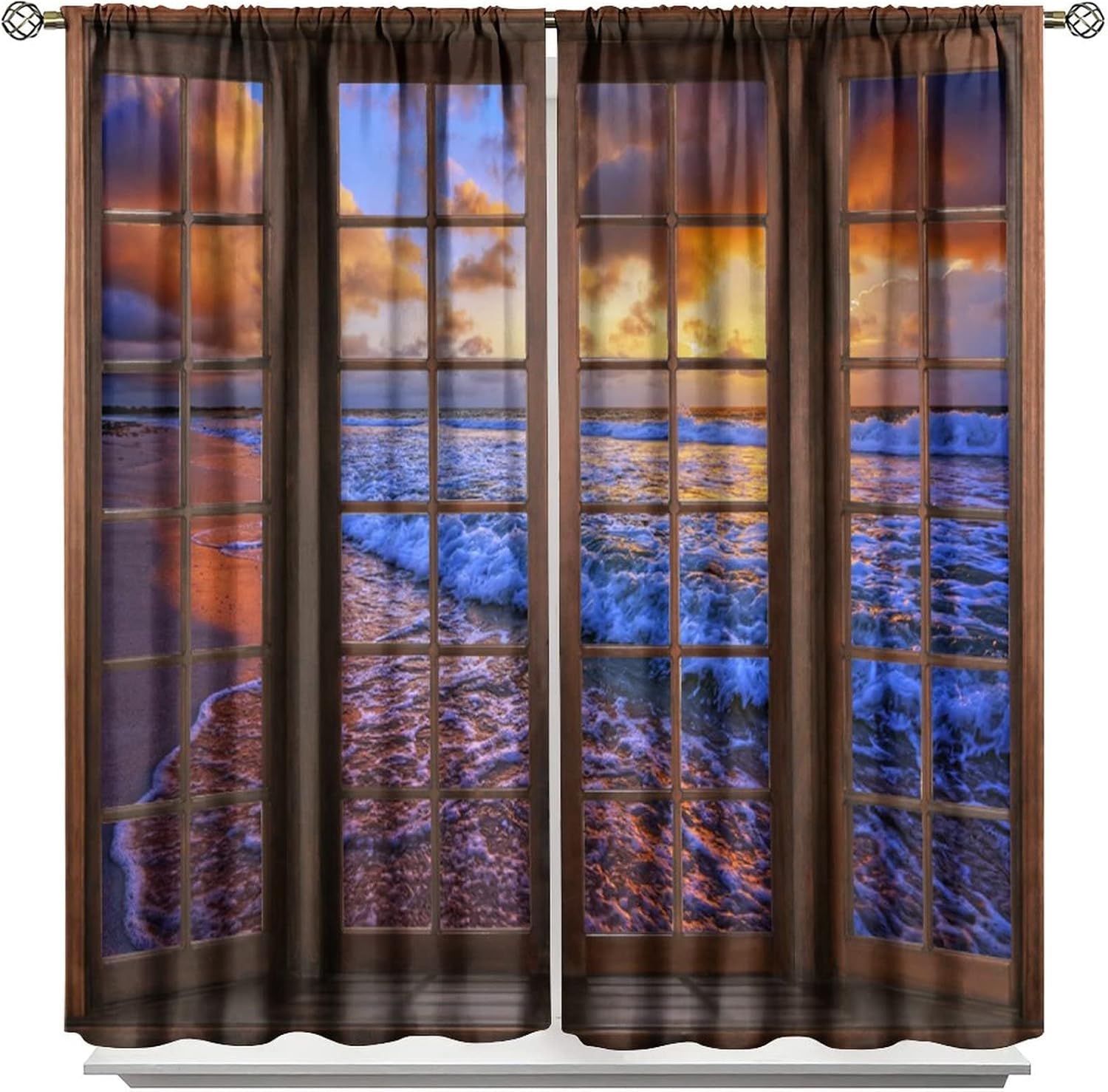 Rideaux isolants thermiques et phoniques 3D pour salon