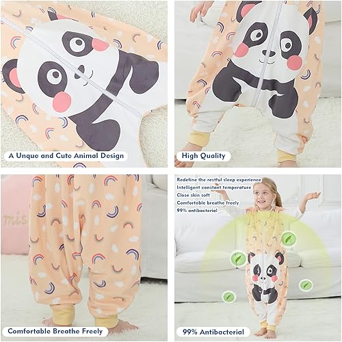 Miniatura 4 de MICHLEY - Saco de dormir para bebé con pies, manta de invierno y primavera para bebés