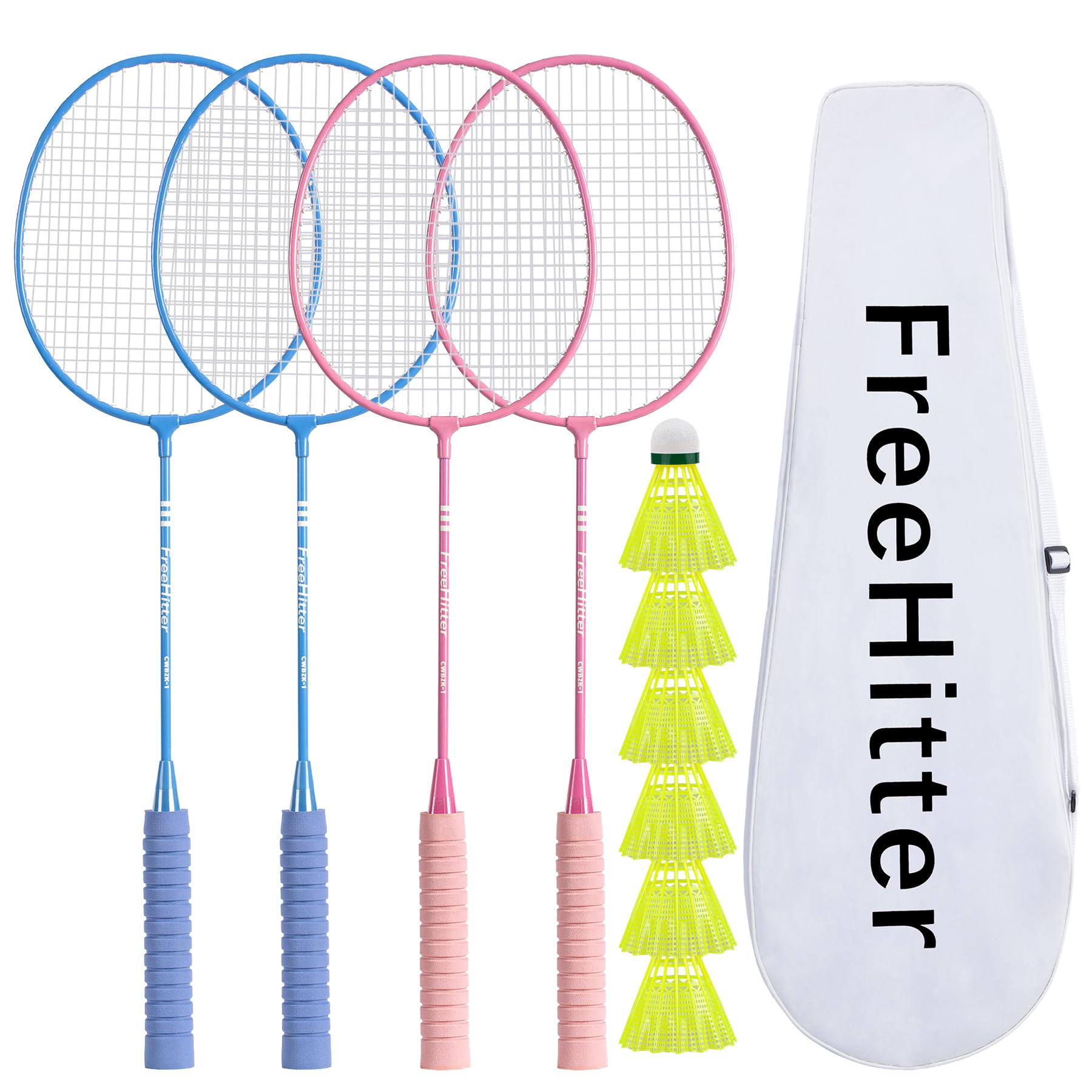 Badminton Set for Family Lightweight Rackets