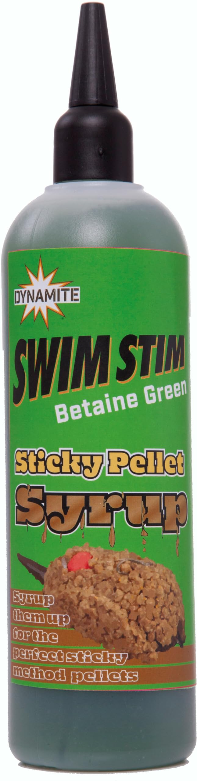 Dynamite Baits Attractant Sticky Pelllets Syrup Betaine Green - 300ml - ADY041496