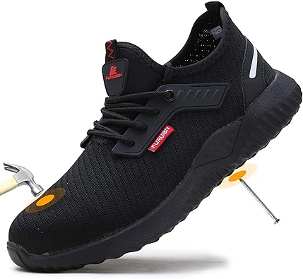 Steel toe puncture resistant shoes Clearance