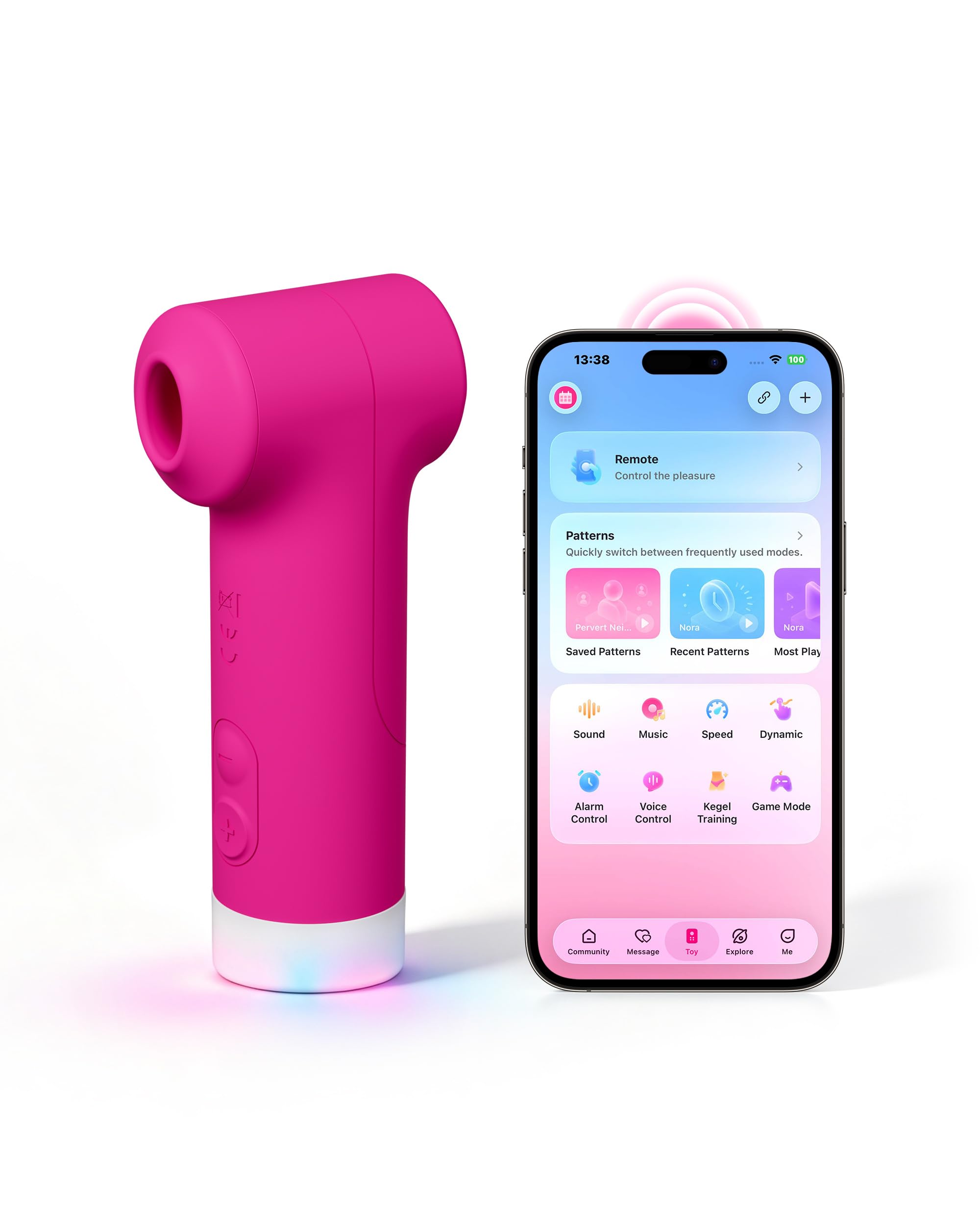 Amazon.com: LOVENSE Fizz Dual-Head Sucking Vibrator, 2-in-1 Clit