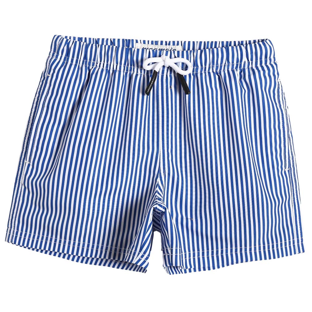 MaaMgic Bañador Niño Ropa de Baño para Niño Secado rápido Interior de Malla Short de Natación Estampado