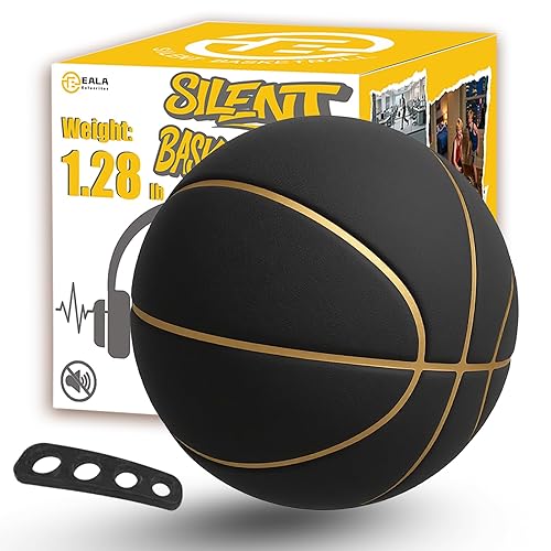 Size 7 (29.5") Weighted Grooves Silent Basketball, Non-Compressed Shipping, Professional