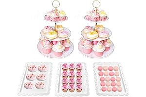 Enticing Cake Stand Set: Elevate Your Party Decor