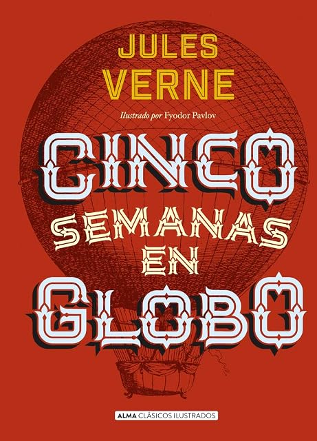 Portada de Cinco semanas en globo