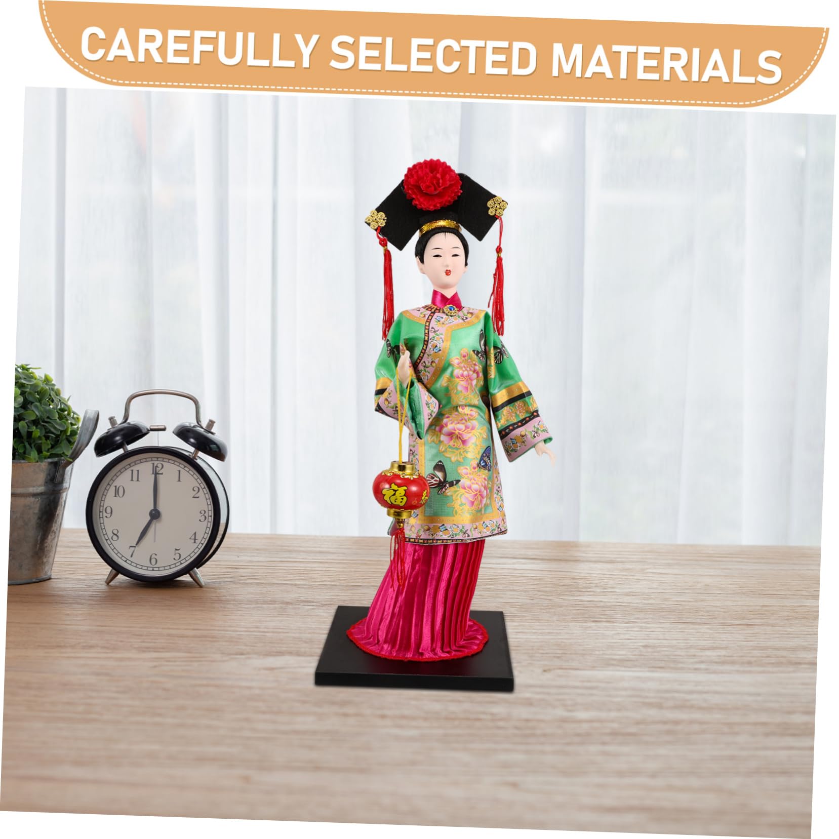 Figurina Da Collezione Tradizionale Cinese Elegante Bambola Artigianale Con Storici Decorazione Per Appassionati Di Cultura Oggetto Di Design Per e Festività Cinesi