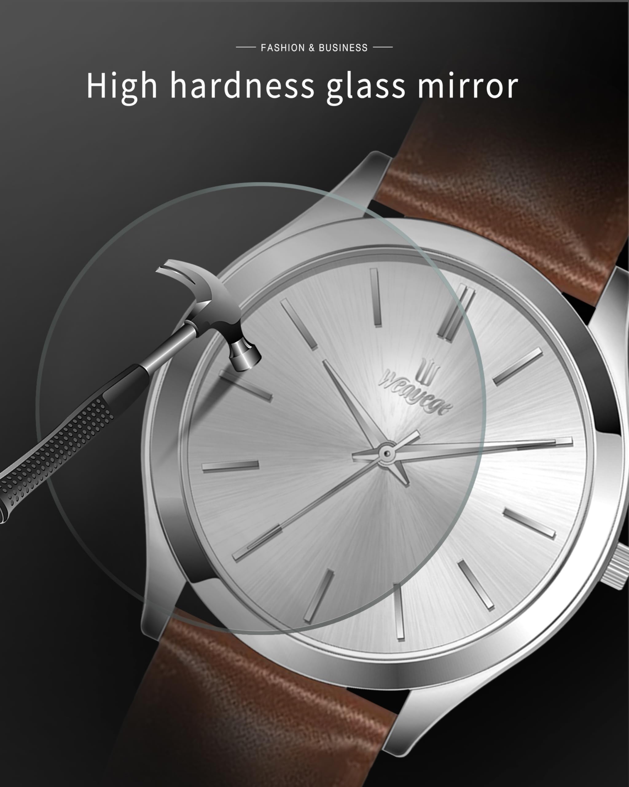Orologio da polso da uomo, alla moda, minimalista, al quarzo, impermeabile, per lavoro, regalo per uomo