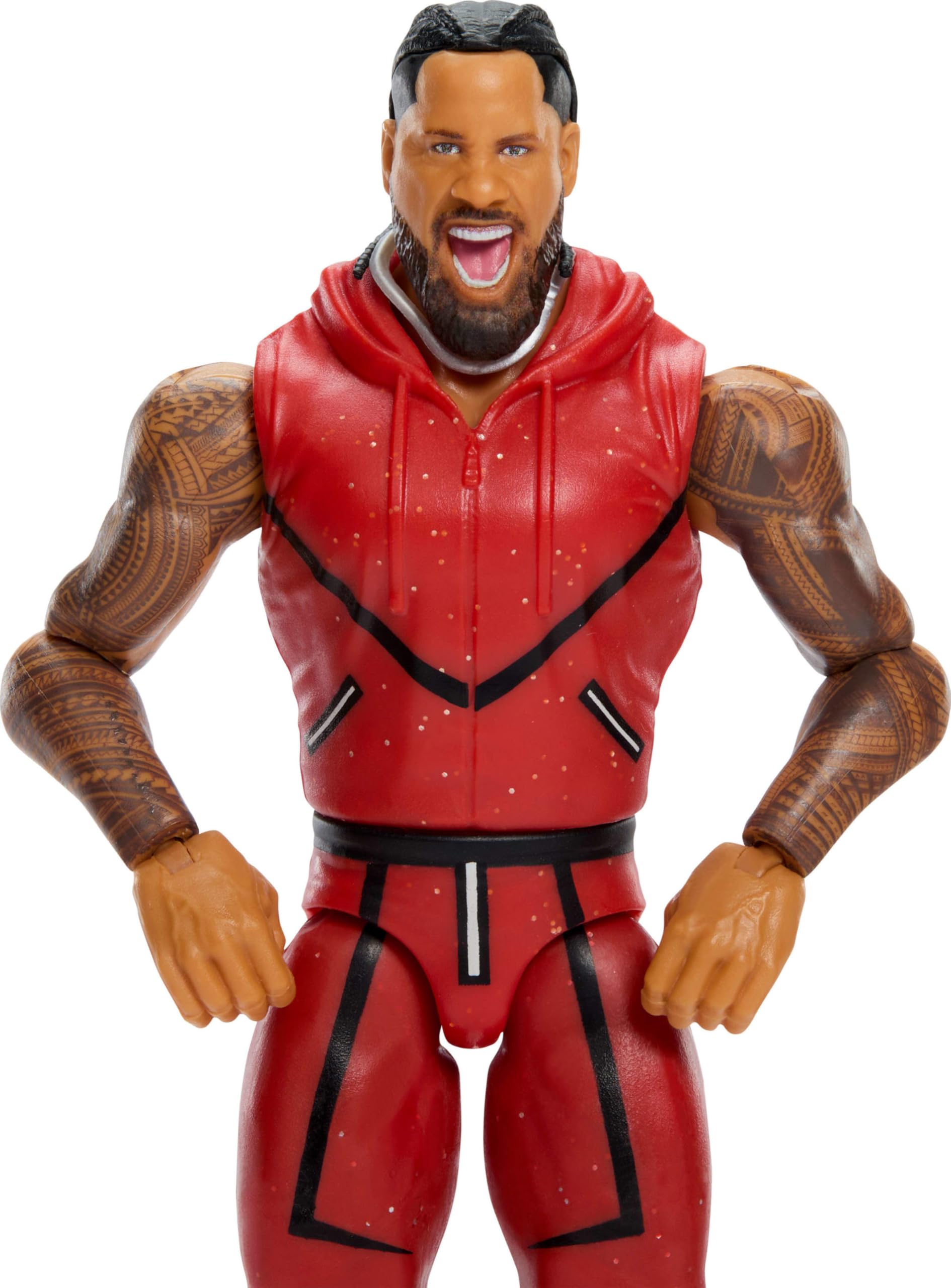 Mattel WWE Jimmy Uso Action Figure, Main Event Series #161 - Image 2