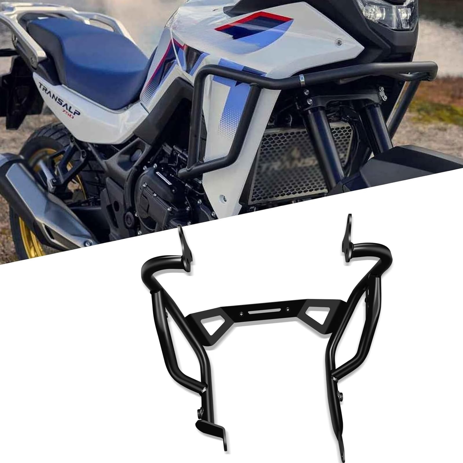for XL750 TRANSALP XL 750 Transalp 2023 2024 2025 Accessories Motorcycle Bumper Anti-Collision Bar Engine Guard Guard Frame Bumper Engine Protector (