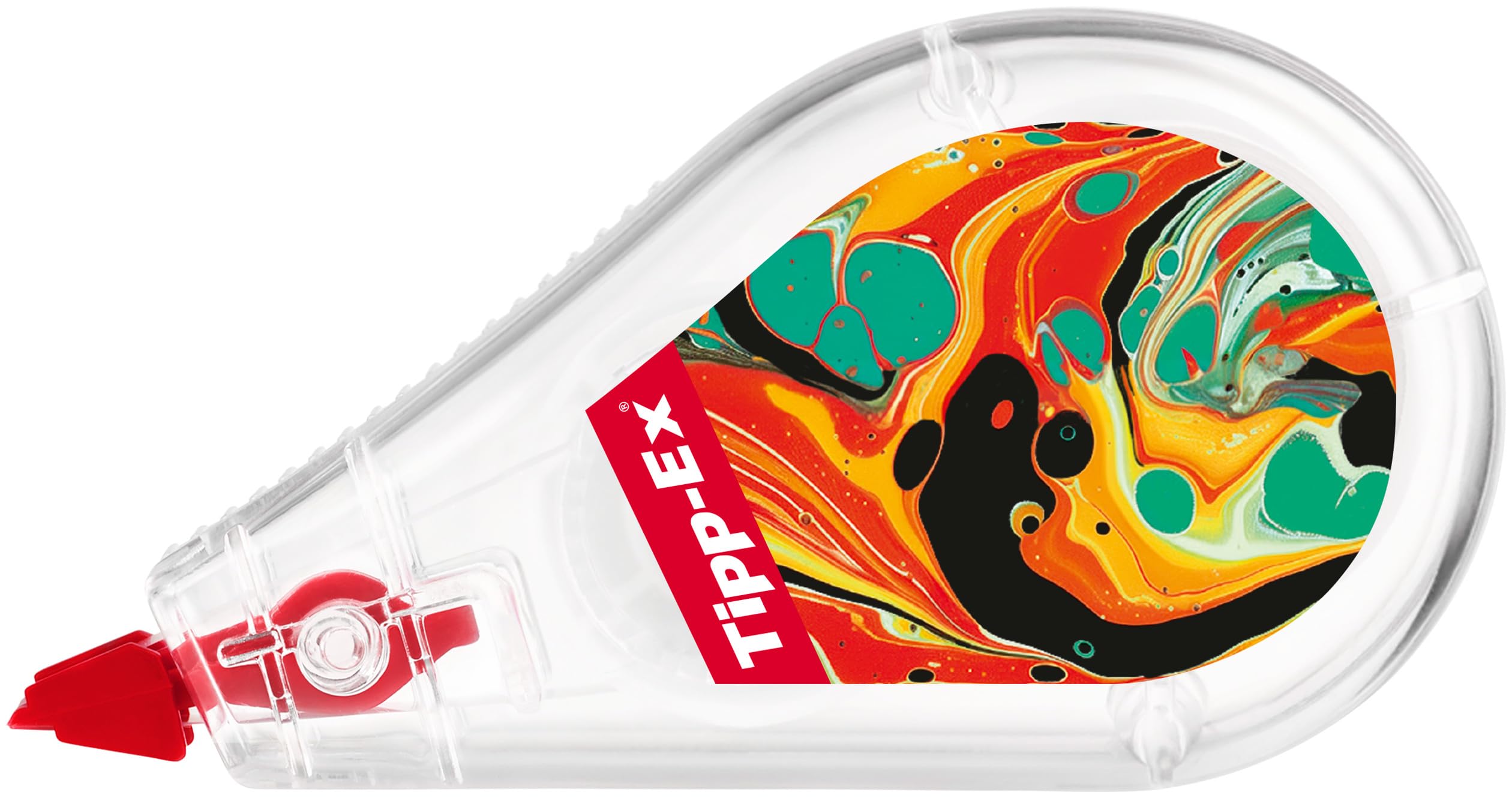 Tipp-Ex Correttori a Nastro Mini Pocket Mouse 6 Pezzi, 2 Design Hydro Dipping, 4 Classici
