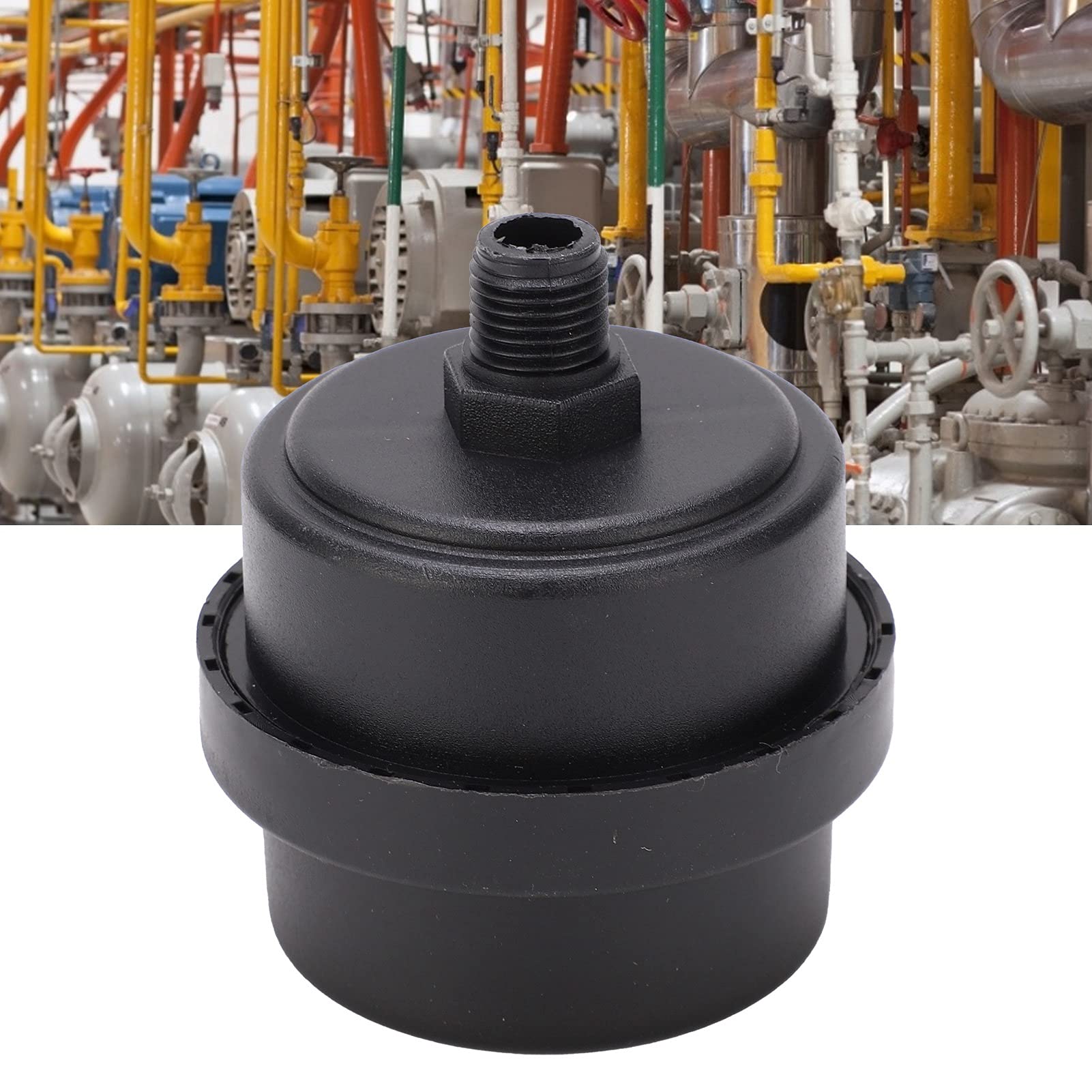 Silenziatore senza olio, marmitta per compressore d'aria leggera di piccole dimensioni con prestazioni elevate per compressori d'aria per ingegneri