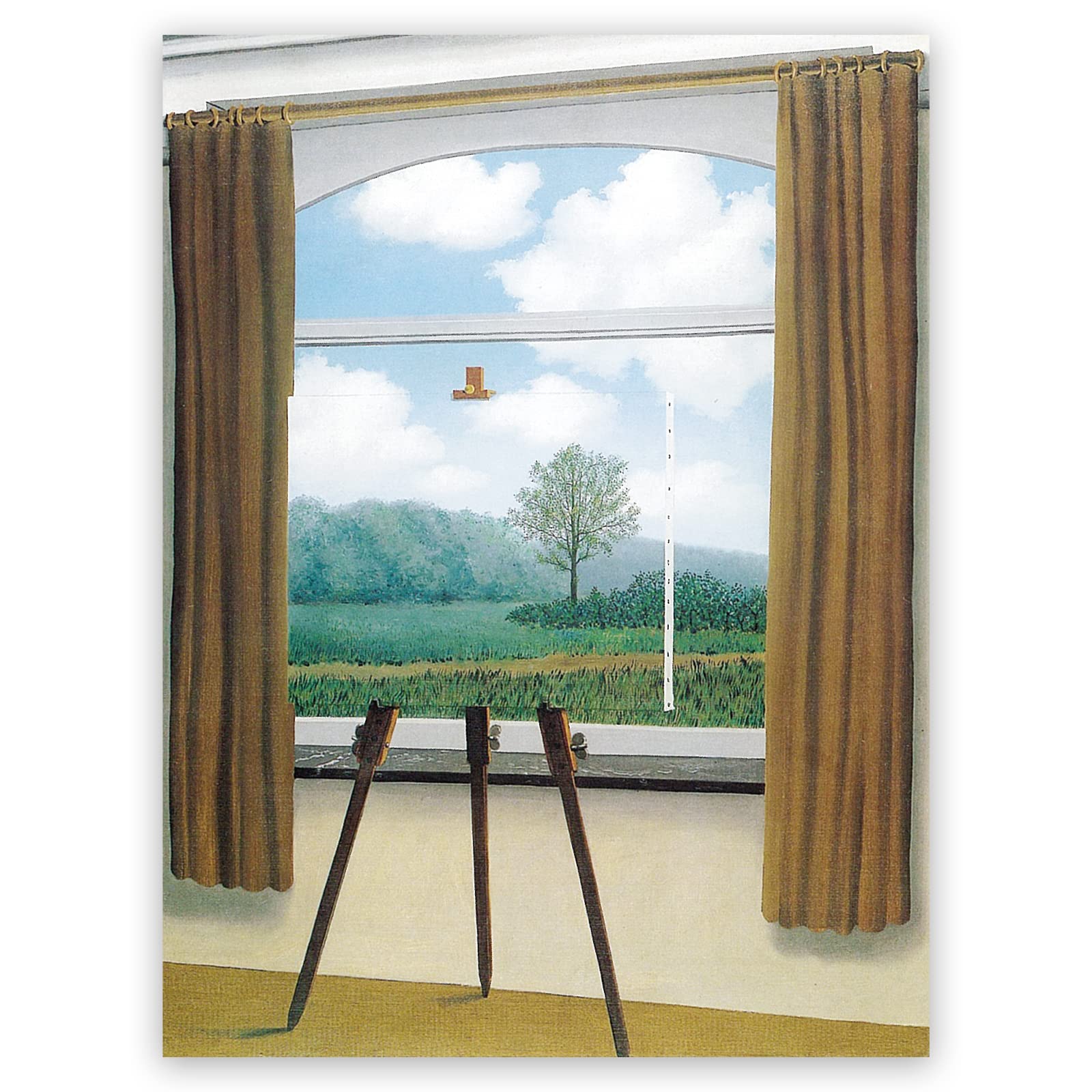 KWAY Rene Magritte Art Print - The Human Condition Poster