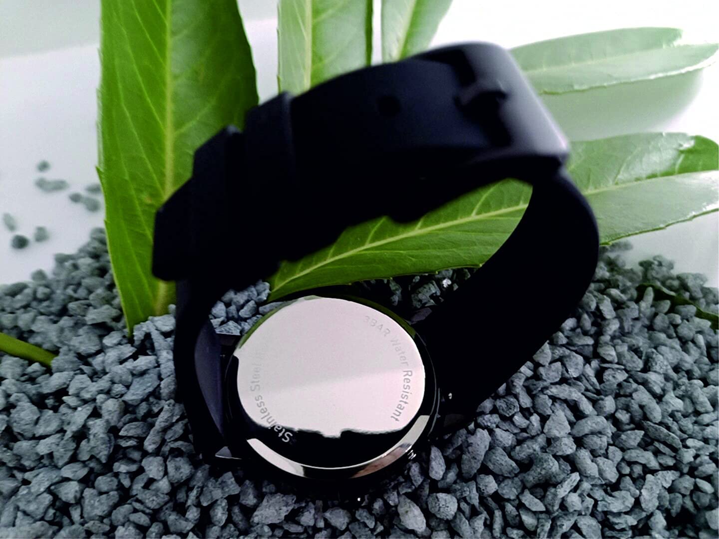 memories Reloj con foto personalizada reloj de 40 mm con imagen 3BAR reloj fotográfico fabricado en Alemania, Negro , Correa