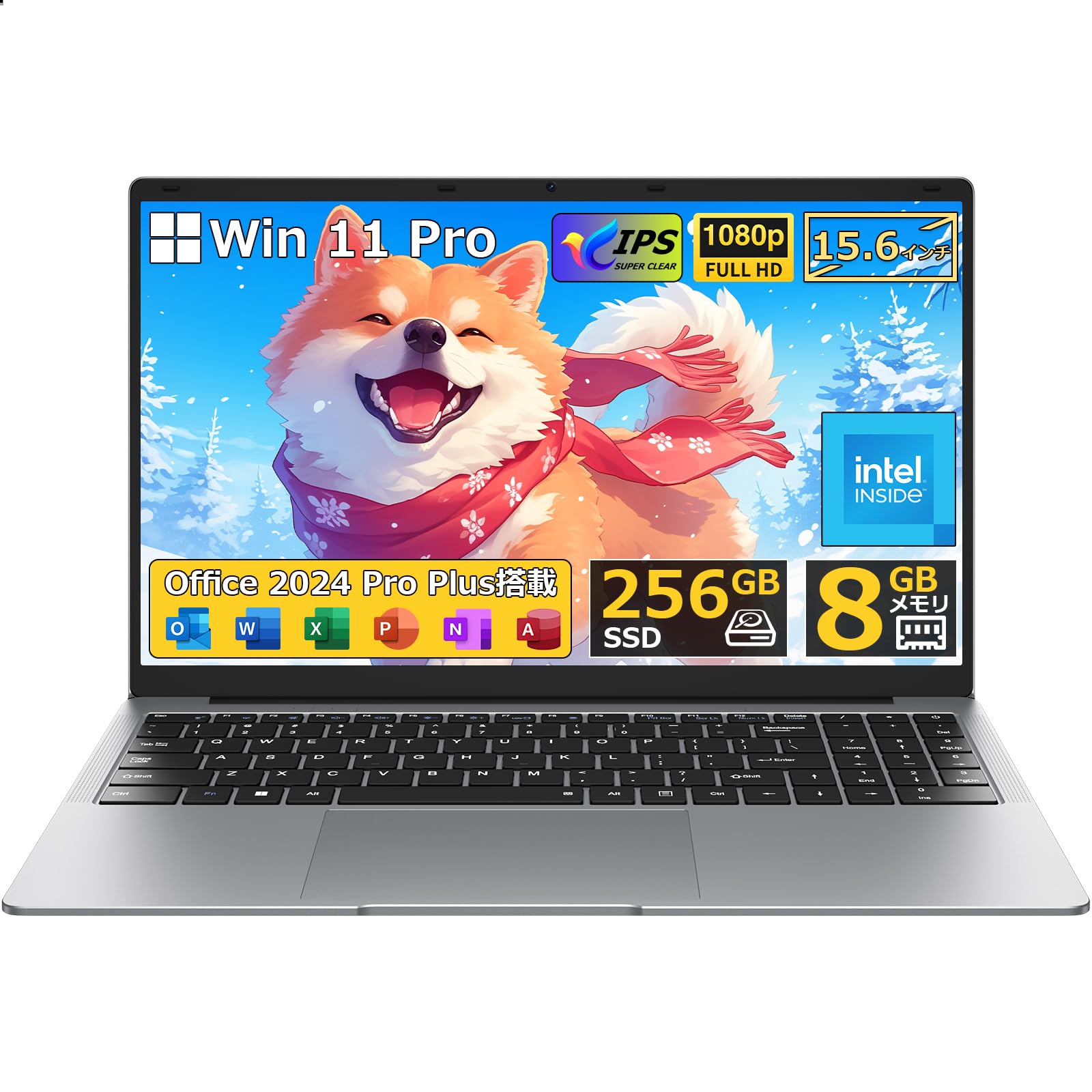 Amazon.co.jp: HYPERSTRIX ノートパソコン Office搭載 15.6型 Win11