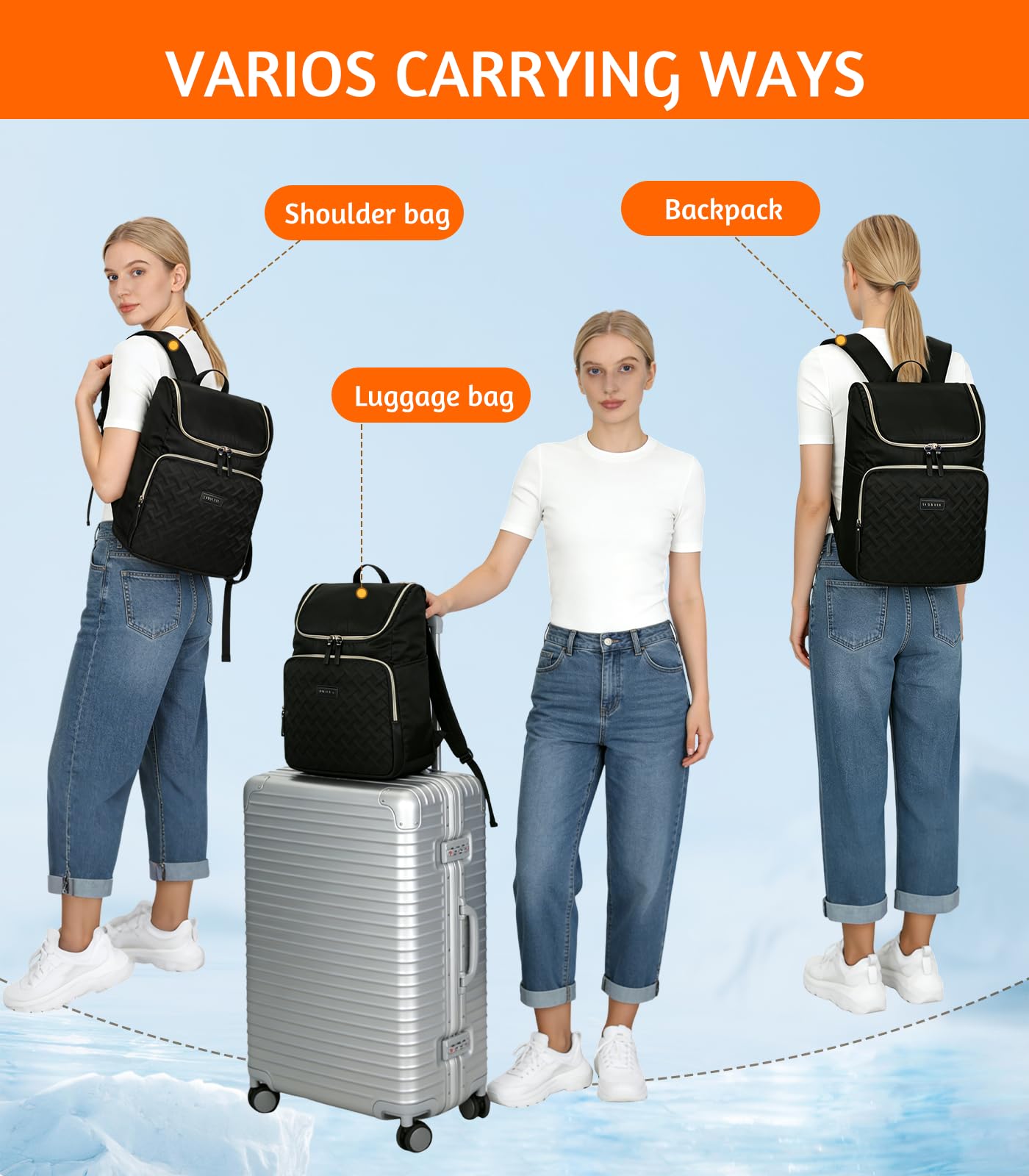 Cozary Sac a Dos Isotherme 17L, Sac à Dos de Pique-Nique étanche, Portable Cooler Backpack Bag pour Camping, Pique-Nique, Barbecue, pour Hommes Femmes