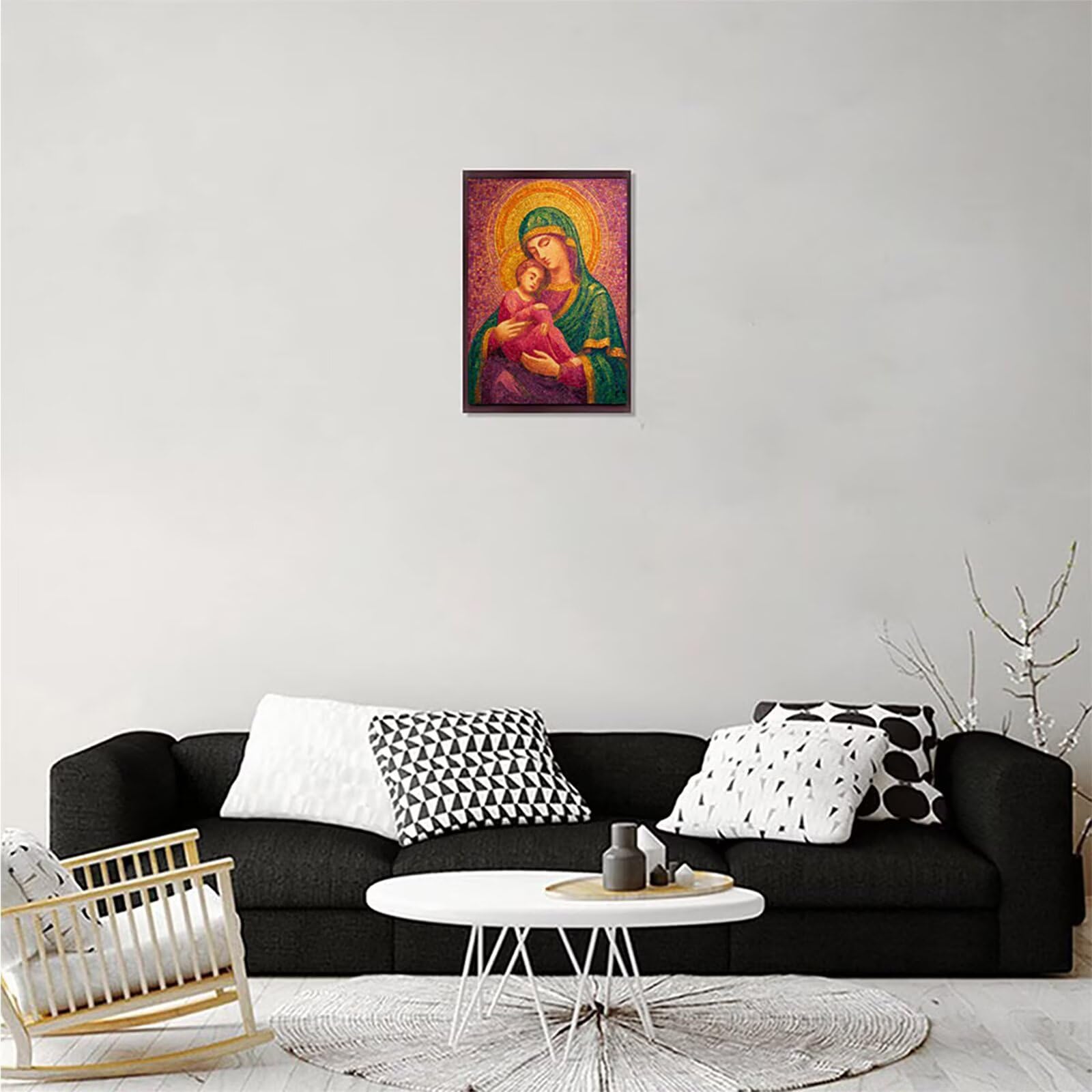 Kobieta Malowanie według liczb dla dorosłych, Malowanie według liczb Abstrakcja, DIY Rękodzieło dla dorosłych, Paint by Numbers Adult z pędzlami i farbą akrylową, oryginalne prezenty dla kobiet