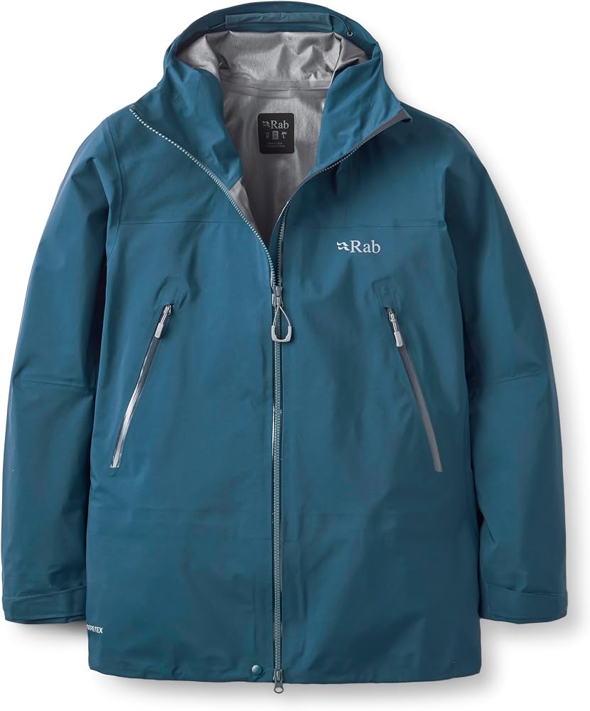 gore tex backpacking rain gear Rab Men's Kangri Gore-Tex Jacket - Tempest Blue - S Lululemon-Clear Black Belt Bag while full Color:CocoaJav category:Spinning Reels