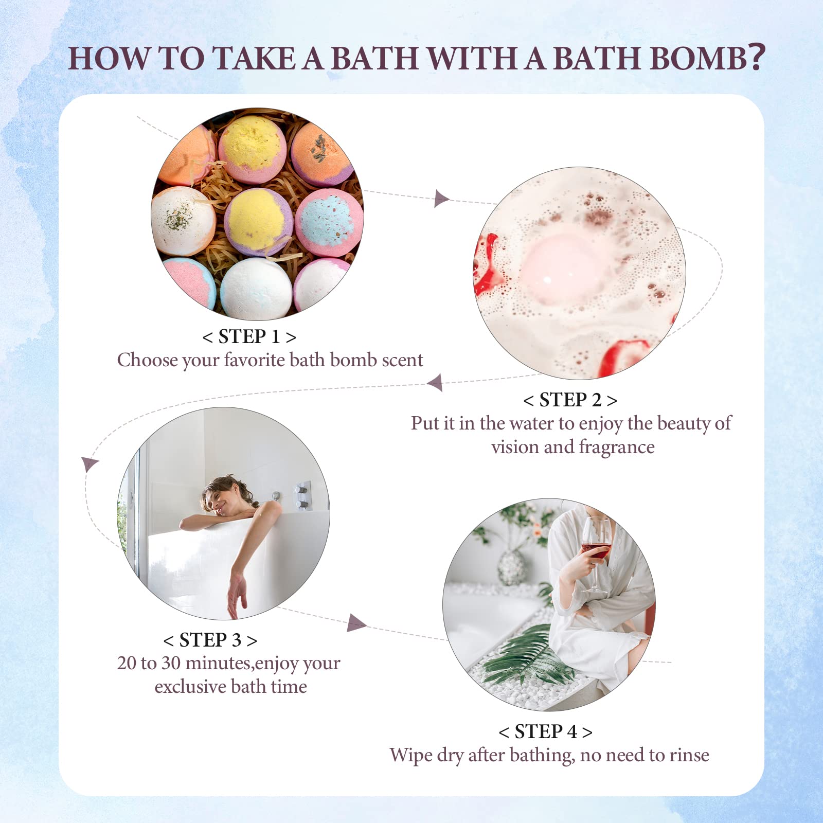 Beautifier Life Hemp Oil Bath Bombs zestaw upominkowy (zestaw 12) Natural Refreshing Bubble Bath Kit with 6 relaksacyjnych scents Made from Pure Essential Oil for Bubble and Spa Bath – idealny dla